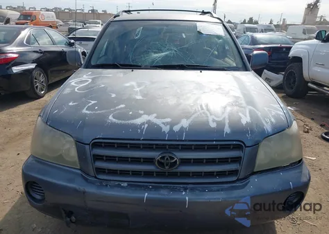 2002 Toyota Highlander из США, поврежденный, VIN JTEGD21AX20040087